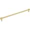 Jeffrey Alexander 305 mm Center-to-Center Brushed Gold Hayworth Cabinet Bar Pull 885-305BG - alternate 1